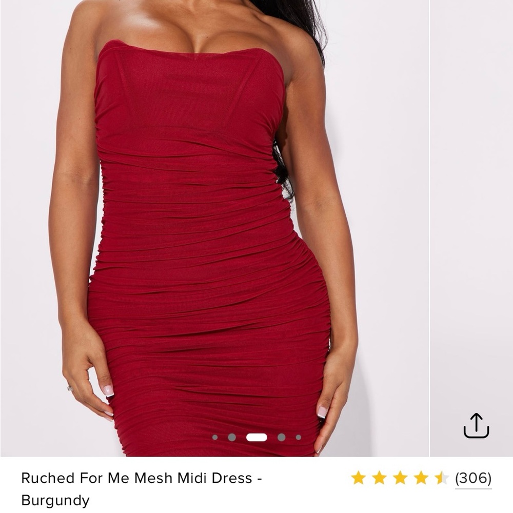 Red Corset Dress